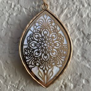 Torrid rose gold colored pendant